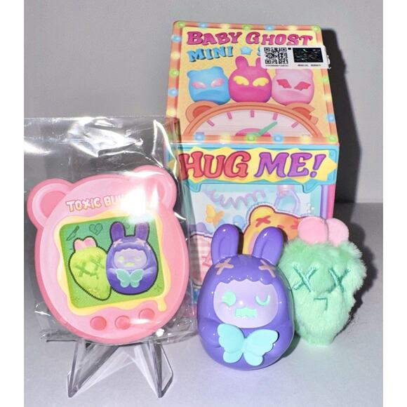 F.UN ShinWoo Hug Me Plush Mini Series Confirmed Blind Box Poison Rabbit - Picture 1 of 7